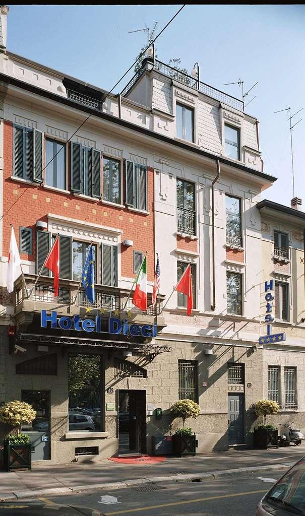 Hotel Dieci Milán Exteriér fotografie